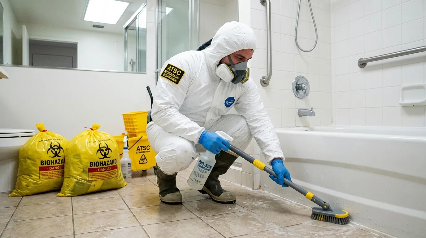 Decontamination equipment deployed for Blood Cleanup in Pauoa